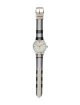 Burberry Heritage Nova Heritage White Dial Leather Strap Watch for Women - BU1395 Buy Now By Burberry