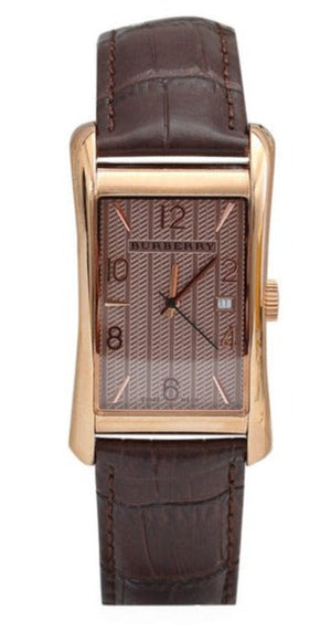 Burberry Heritage Brown Dial Brown Leather Strap Watch for Men - BU3000
