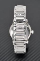 Shop Burberry The Classic Round Black Dial Silver Steel Strap Watch for Men - BU10005 in USA