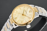 Shop Burberry The Classic Champagne Gold Dial Two Tone Steel Strap Watch for Women - BU10118 in USA