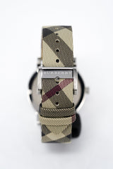 Burberry The City Nova Beige Dial Grey Leather Strap Watch for Women - BU9023 Buy Now By Burberry