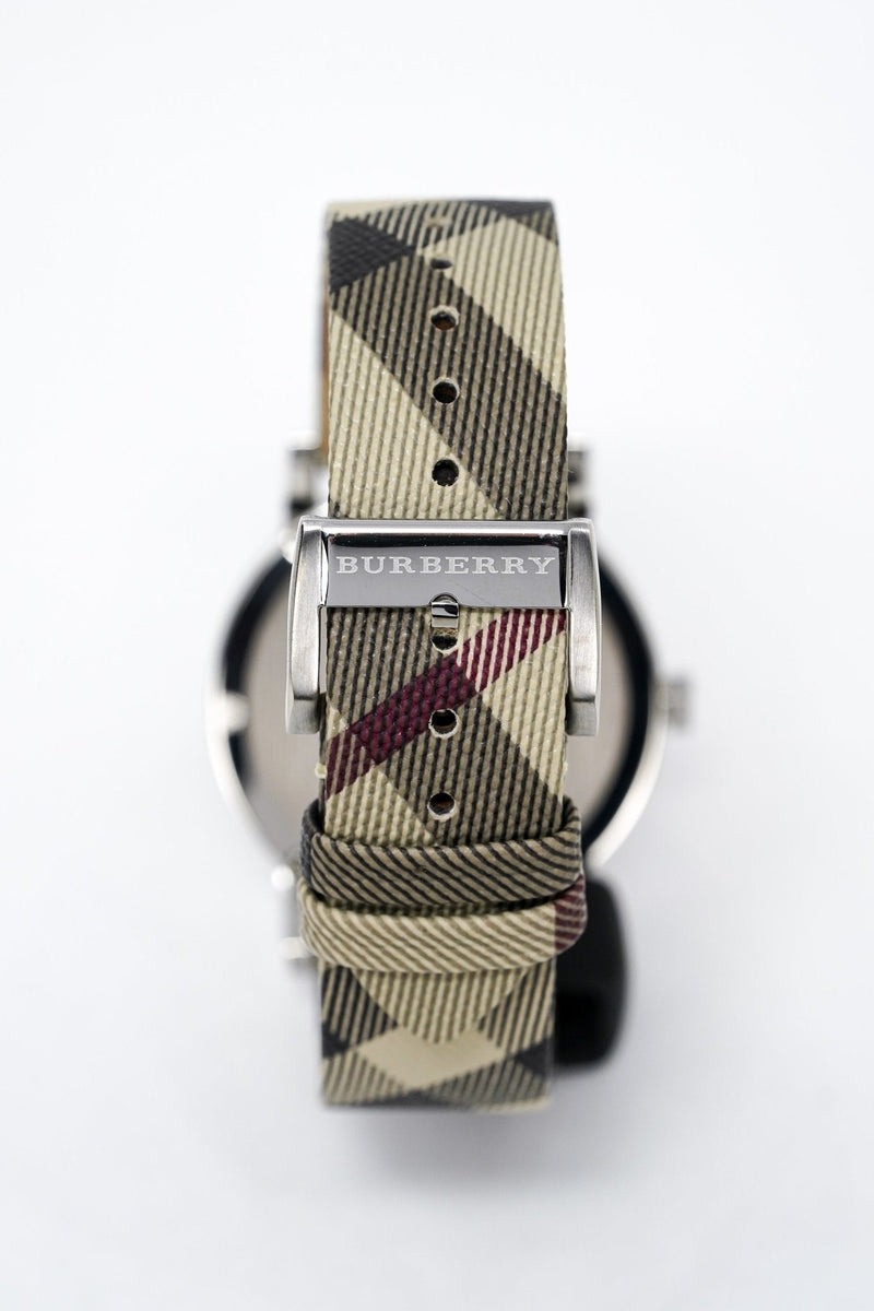 Burberry The City Nova Beige Dial Grey Leather Strap Watch for Women - BU9023 Buy Now By Burberry