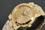 Burberry The City Gold Dial Gold Steel Strap Watch for Women - BU9134 Buy Now By Burberry