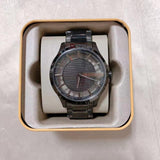 Armani Exchange Hampton Chronograph Black Dial Black Steel Strap Watch For Men - AX2189 Buy Now By Armani Exchange