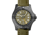 Shop Breitling Avenger Automatic GMT 45 Night Mission Green Dial Green Nylon Strap Watch for Men - V323952A1L1X1 in USA