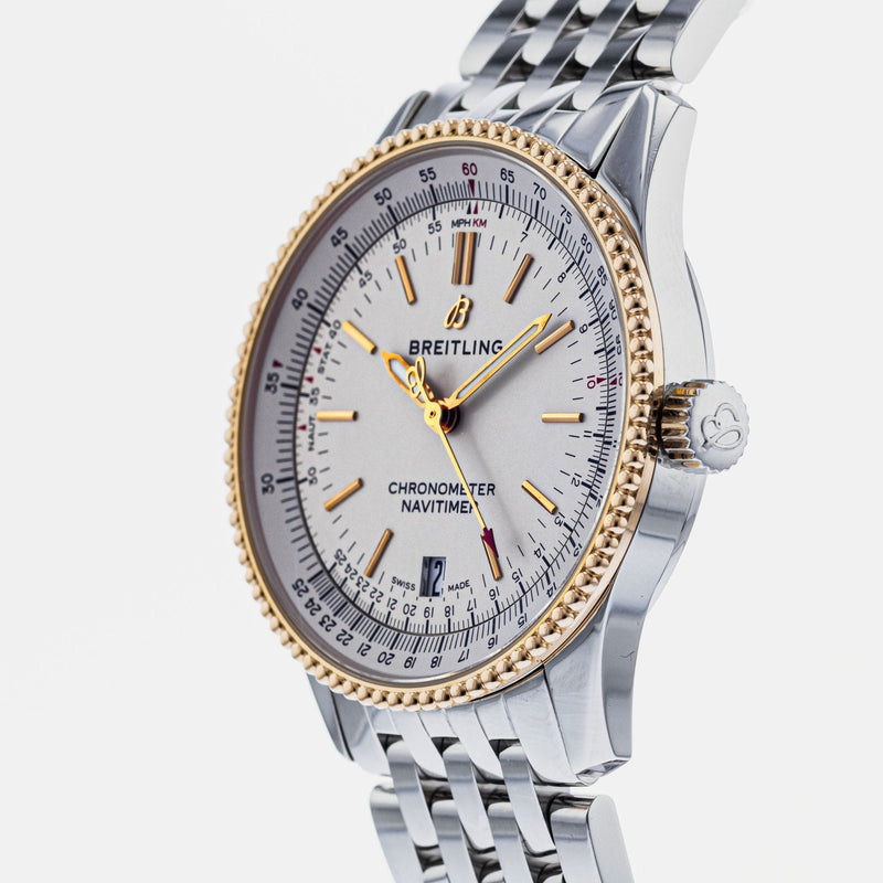 Breitling Navitimer Automatic 38mm Stainless Steel Mens Watch - A17325211G1A1 Buy Now By Breitling
