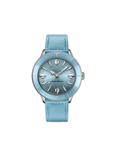 Breitling Superocean Heritage '57 Pastel Paradise Blue Dial Blue Leather Strap Watch for Women - A10340161C1X1