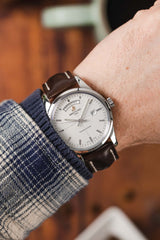 Shop Breitling Transocean Day & Date 43mm Brown Leather Strap Mens Watch - A4531012|G751|437X|A20B A.1 in USA