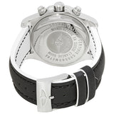 Shop Breitling Superocean Chronograph II 44mm Automatic Black Dial Black Leather Strap Mens Watch - A1334102/BA84 in USA