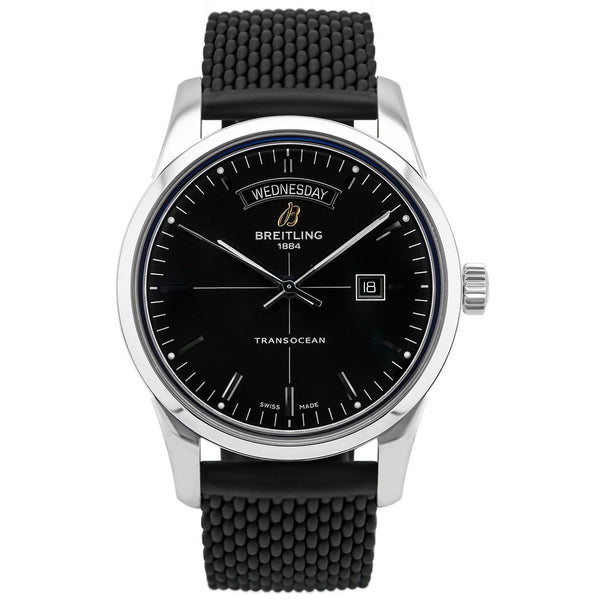Shop Breitling Transocean Day & Date 43mm Automatic Mens Watch - A4531012/BB69/280S/ A20S.1 in USA