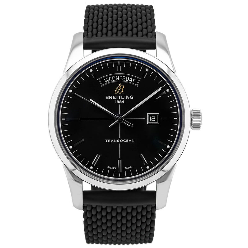 Shop Breitling Transocean Day & Date 43mm Automatic Mens Watch - A4531012/BB69/280S/ A20S.1 in USA
