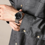 Calvin Klein High Noon Black Dial Silver Mesh Bracelet Watch for Men - K8M21121 Buy Now By Calvin Klein