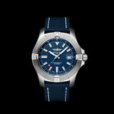Shop Breitling Avenger Automatic 43 Blue Dial Blue Nylon Strap Watch for Men - A17318101C1X1 in USA
