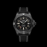 Shop Breitling Avenger Automatic 45 Seawolf Night Mission Black Dial Black Nylon Strap Watch for Men - V17319101B1X1 in USA