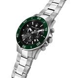 Maserati Competizione Chronograph Black Dial Silver Steel Strap Watch For Men - R8873600008 Buy Now By Maserati