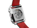 Tag Heuer Monaco Calibre 12 Final Edition Chronograph Grey Dial Black Leather Strap Watch for Men - CAW211J.FC6476 Buy Now By Tag Heuer