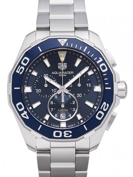 Shop Tag Heuer Aquaracer Blue Dial Watch for Men - CAY111B.BA0927 in USA