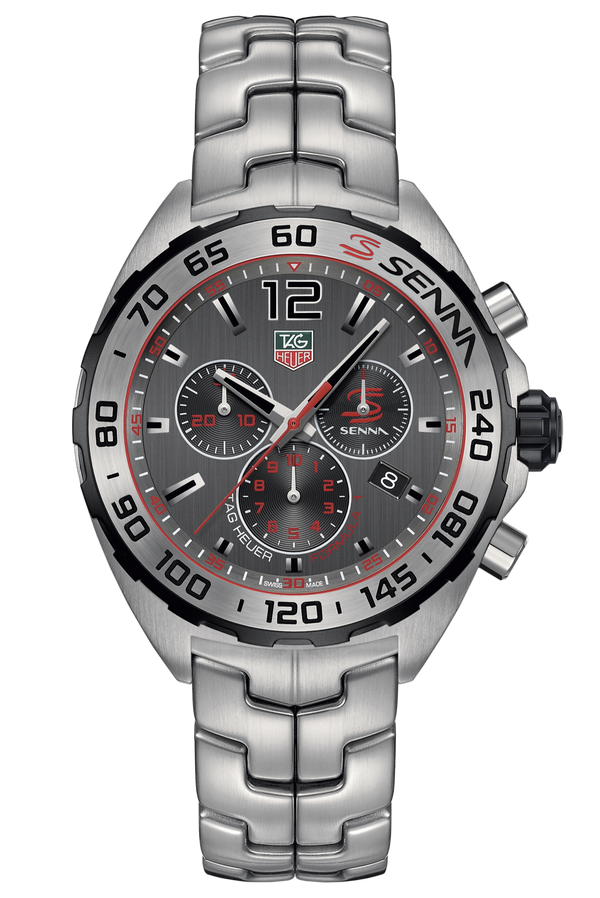 Shop Tag Heuer Formula 1 Special Edition Chronograph Grey Dial Silver Steel Strap Watch for Men - CAZ1012.BA0883 in USA