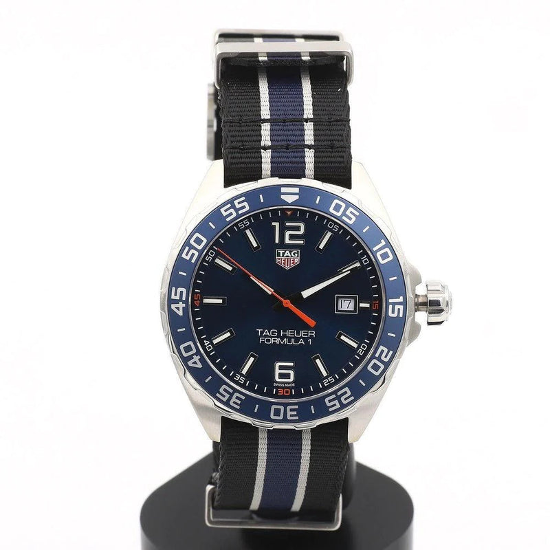 Tag Heuer Formula 1 Chronograph Blue Dial Two Tone NATO Strap Watch for Men - CAZ1014.FC8197 Buy Now By Tag Heuer