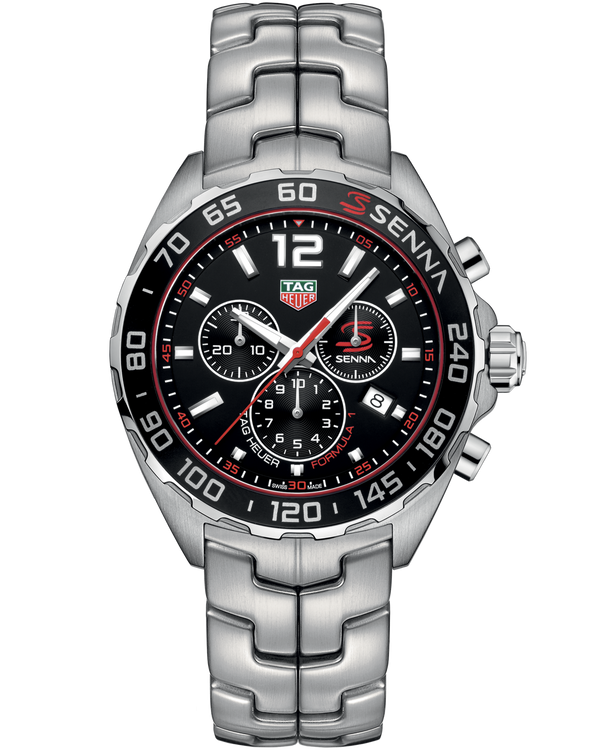 Tag Heuer Senna Black Dial Watch for Men - CAZ1015.BA0883 Buy Now By Tag Heuer