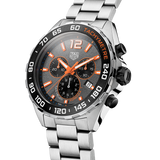 Shop Tag Heuer Formula 1 Chronograph Ceramic Black Dial Silver Steel Strap Watch for Men - CAZ101AH.BA0842 in USA