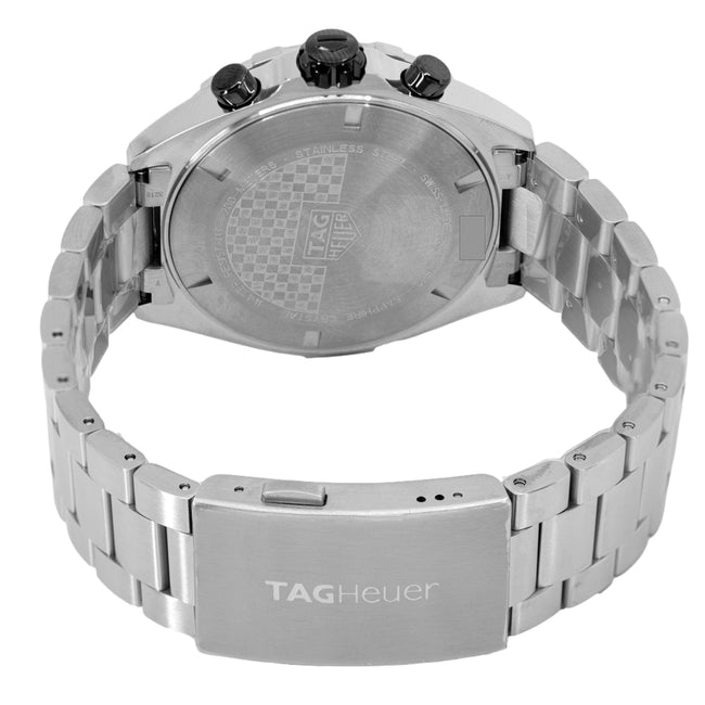 Shop Tag Heuer Formula 1 Chronograph Ceramic Black Dial Silver Steel Strap Watch for Men - CAZ101AH.BA0842 in USA