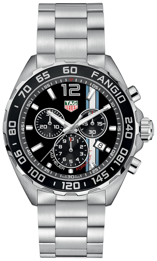 Tag Heuer Formula 1 Chronograph Black Dial Silver Steel Strap Watch for Men - CAZ101H.BA0842 Buy Now By Tag Heuer