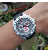 Tag Heuer Formula 1 Manchester United Special Edition Grey Dial Black Silicone Strap Watch for Men - CAZ101M.FT8024 Buy Now By Tag Heuer