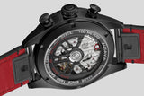 Tag Heuer Autavia Chronometer Flyback Chronograph Black Dial Black Leather Strap Watch for Men - CBE511C.FC8280 Buy Now By Tag Heuer