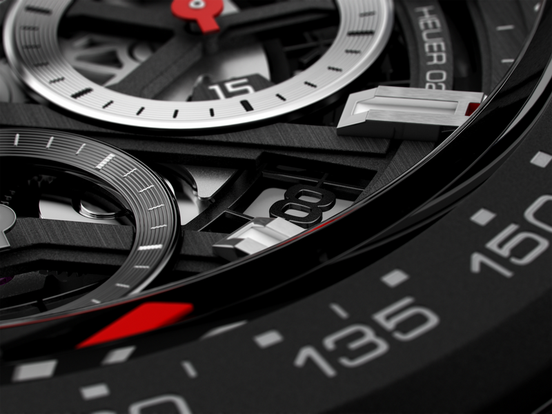 Tag Heuer Carrera Automatic Chronograph Black Dial Black Steel Strap Watch for Men - CBG2090.BH0661 Buy Now By Tag Heuer