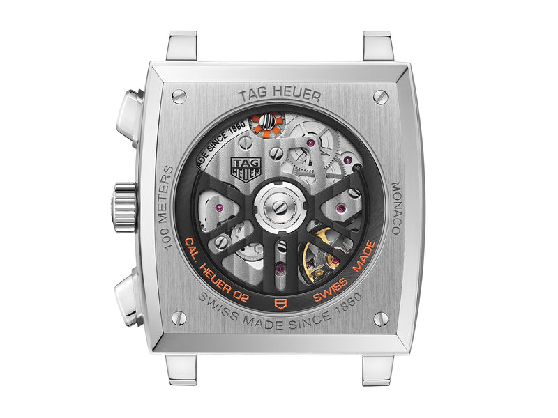 Tag Heuer Monaco Gulf Automatic Chronograph Blue Dial Blue Leather Strap Watch for Men - CBL2115.FC6494 Buy Now By Tag Heuer