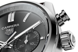 Tag Heuer Carrera Chronograph Grey Dial Brown Leather Strap Watch for Men - CBN2012.FC6483 Buy Now By Tag Heuer