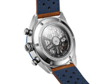 Tag Heuer Carrera Automatic Chronograph Blue Dial Brown Leather Strap Watch for Men - CBN2A1A.FC6537 Buy Now By Tag Heuer