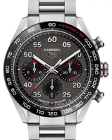 Tag Heuer Carrera Porsche Chronograph Grey Dial Silver Steel Strap Watch for Men - CBN2A1F.BA0643 Buy Now By Tag Heuer