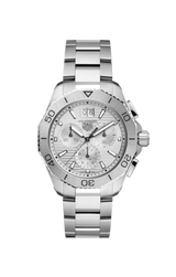 Tag Heuer Aquaracer Professional 200 Date White Dial Silver Steel Strap Watch for Men - CBP1111.BA0627 Buy Now By Tag Heuer
