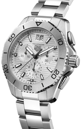 Tag Heuer Aquaracer Professional 200 Date White Dial Silver Steel Strap Watch for Men - CBP1111.BA0627 Buy Now By Tag Heuer