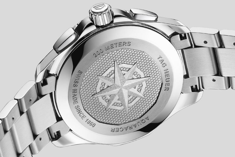 Tag Heuer Aquaracer Professional 200 Date Blue Dial Silver Steel Strap Watch for Men - CBP1112.BA0627 Buy Now By Tag Heuer