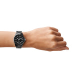 Fossil FB-01 Three-Hand Black Dial Black Ceramic Strap Watch for Women - CE1108 Buy Now By Fossil