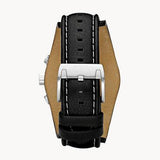 Fossil Coachman Chronograph Blue Dial Black Leather Strap Watch for Men - CH2564 Buy Now By Fossil