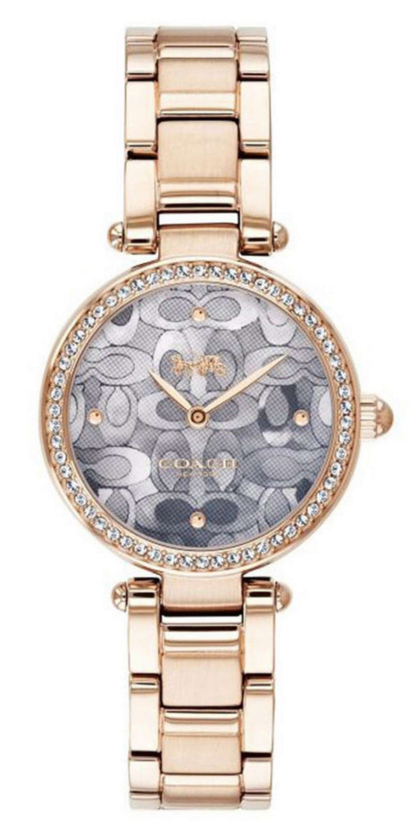 Coach Park Crystal Dial Rose Gold Steel Strap Watch for Women - 14503226 Buy Now By Coach