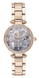 Coach Park Crystal Dial Rose Gold Steel Strap Watch for Women  - 14503226