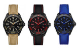 Tag Heuer Aquaracer Caliber 5 Black Dial Black Nylon Strap Watch for Men - WAY208A.FC6381 Buy Now By Tag Heuer