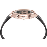 Shop Salvatore Ferragamo Sapphire Chrono Black Dial Black Rubber Strap Watch for Men - SFME00721 in USA