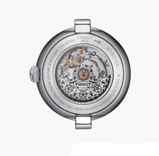 Tissot Bellissima Automatic Silver Dial Silver Steel Strap Watch For Women - T126.207.11.013.00 Buy Now By Tissot