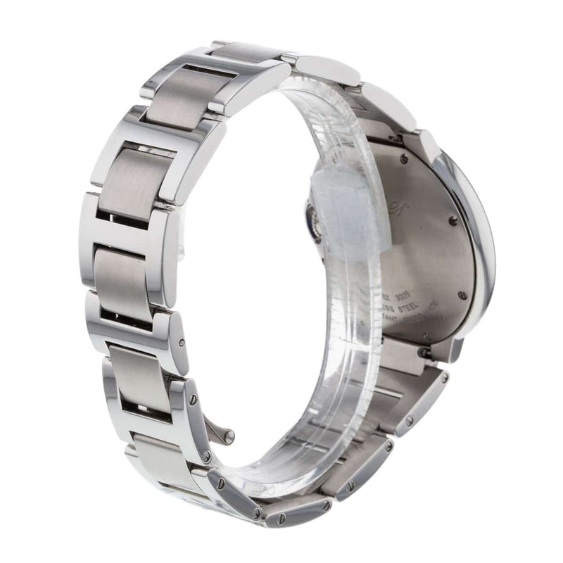 Shop Cartier Ballon Bleu De Cartier Silver Dial Silver Steel Strap Watch for Women - W69011Z4 in USA