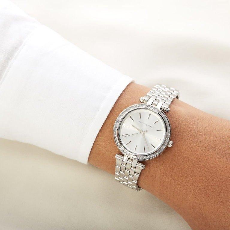 Michael Kors Darci Silver Dial Silver Stainless Steel Strap Watch for Women - MK3364 Buy Now By Michael Kors