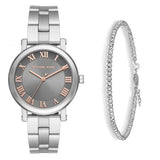 Michael Kors Norie Grey Dial Silver Stainless Steel Strap Watch for Women - MK3559 Buy Now By Michael Kors