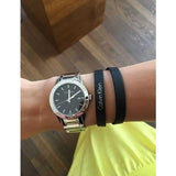 Calvin Klein City Black Dial Silver Steel Strap Watch for Men - K7Q21141 Buy Now By Calvin Klein