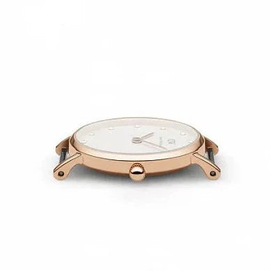 Daniel Wellington Classy Oxford White Dial Two Tone Nylon Strap Watch For Women - DW00100064 Buy Now By Daniel Wellington