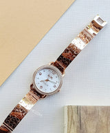 Coach Delancey White Dial Rose Gold Steel Strap Watch for Women - 14502355 Buy Now By Coach